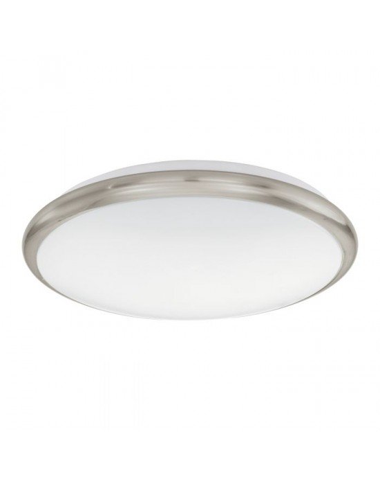 MANILVA PLAFONJERA, LED, 11W, 950lm, PROM 300, NIKL-MAT/BIJELA