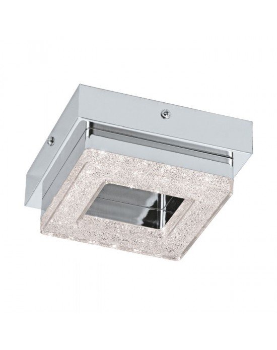 FRADELO ZIDNA/STROPNA RASVJETA, LED, 1x4W, KROM/KRISTAL