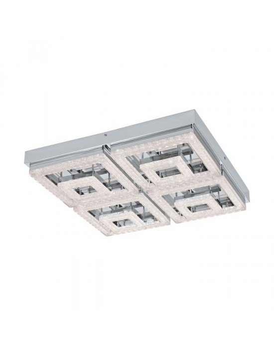 FRADELO ZIDNA/STROPNA RASVJETA, LED, 48W, KROM/KRISTAL