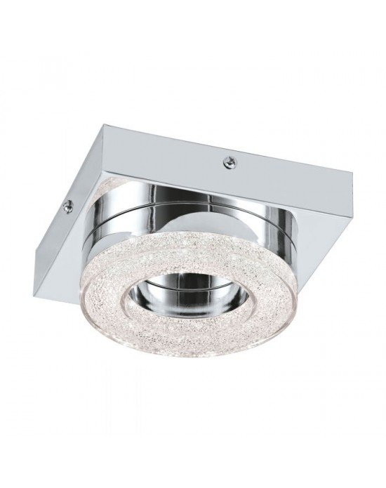 FRADELO ZIDNA/STROPNA RASVJETA, LED, 1x4W, KROM/KRISTAL