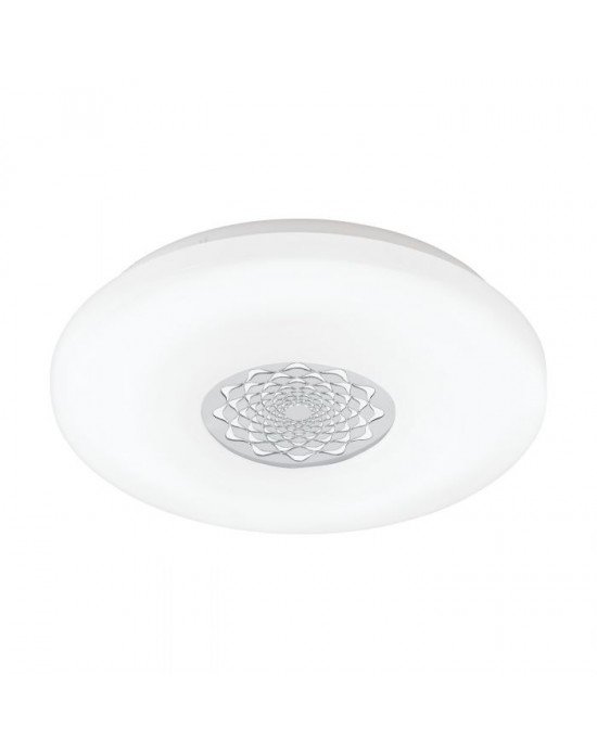 CAPASSO 1 PLAFONJERA, LED, 24W, 3600lm, PROM 400, KROM/BIJELA