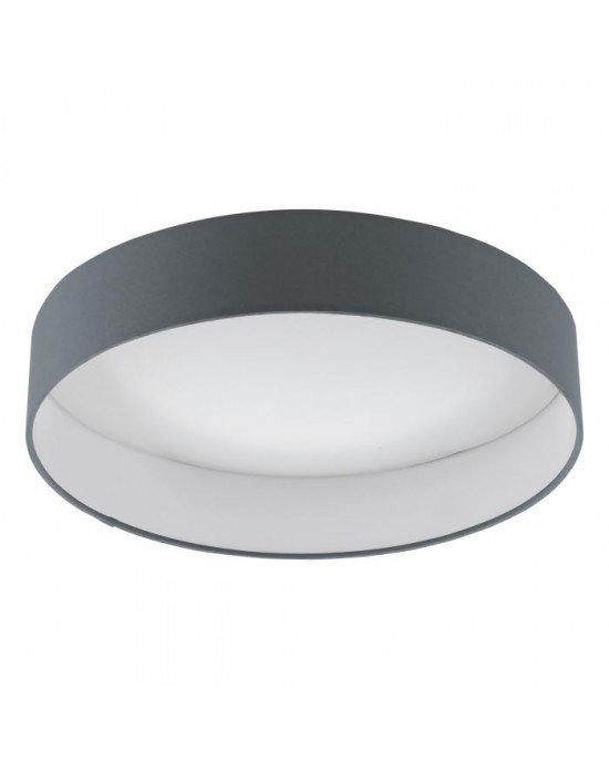 PALOMARO 1 PLAFONJERA, LED, 18W, 2000lm, PROM 405, PLASTIKA/TEKSTIL ANTRACIT