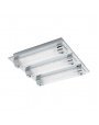 TOLORICO ZIDNA/STROPNA RASVJETA, 3xLED, 3x7W, 3x1000lm, IP44, KROM/KRISTAL