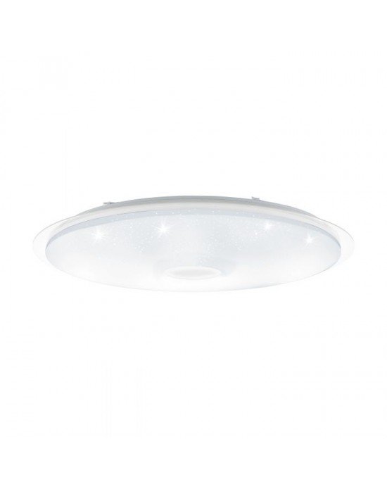 LANCIANO PLAFONJERA, LED, 80W, 7800lm, S DALJINSKIM, TIMER, DIMABILNA, PROM 860 BIJELA