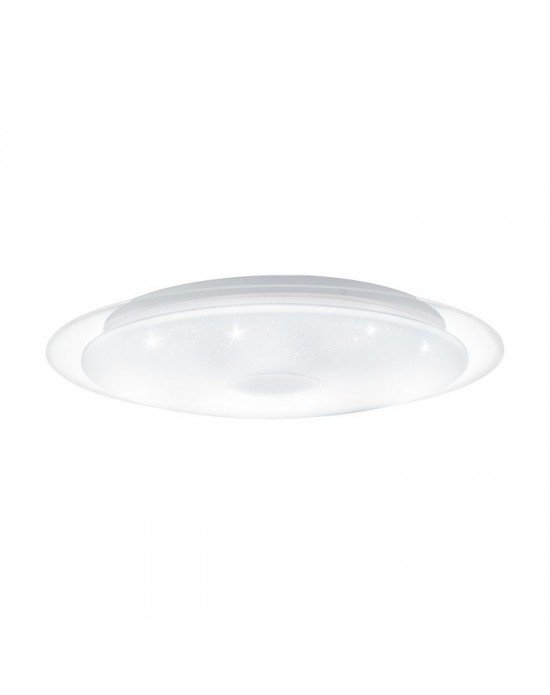 LANCIANO 1 PLAFONJERA, LED, 24W, 1900lm, S DALJINSKIM, TIMER, DIMABILNA, PROM 660 BIJELA