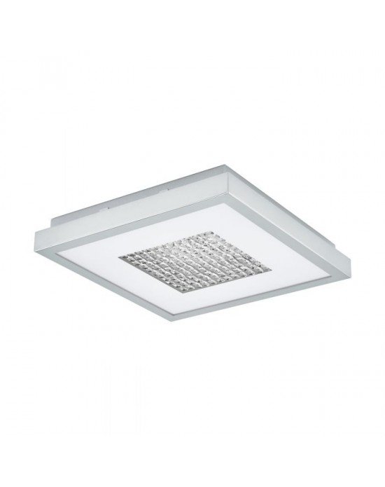 PESCATE PLAFONJERA, LED, 24W, 320x320, KROM/KRISTALI