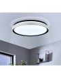 SELUCI STROPNA RASVJETA, LED, 4x10W, 4600lm, 3000-6500K, S DALJINSKIM, PROM 490, CRNA