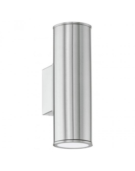 RIGA VANJSKA ZIDNA 2xGU10, 2X3W, INOX 