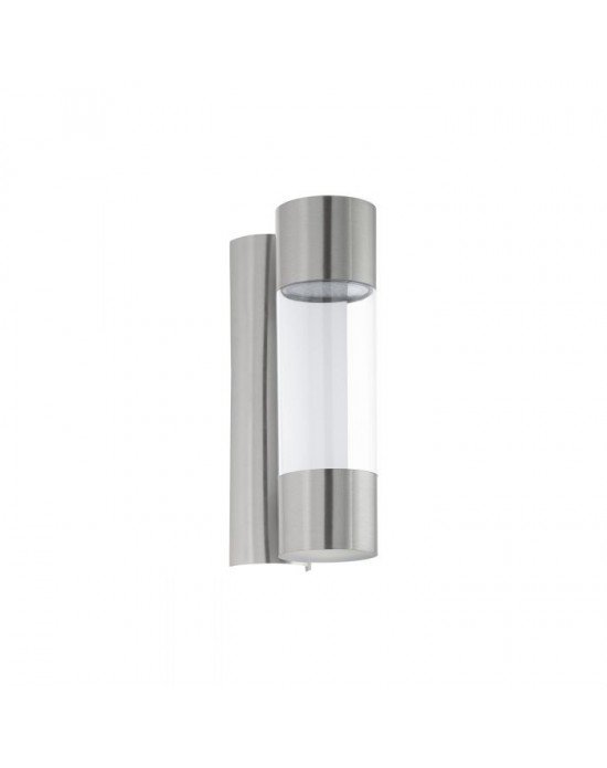 ROBLEDO VANJSKA ZIDNA/2, LED, 2X3,7W, INOX/PLASTIKA