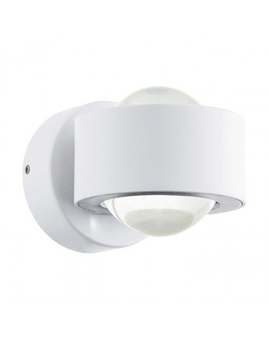 TREVIOLO VANJSKA ZIDNA/2, LED, 3W, 900lm, IP44, LIJEVANI ALUMINIJ/BIJELO/ STAKLO