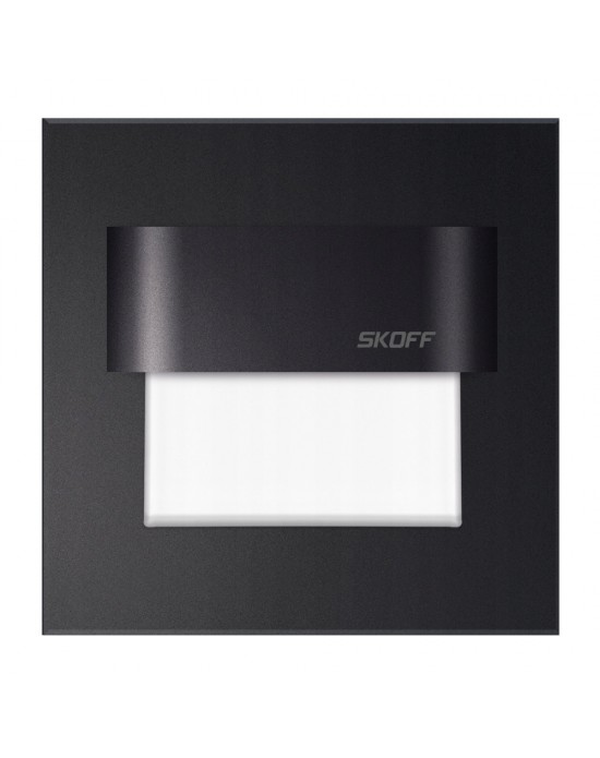 Zidna LED ugradbena svjetiljka crna SKOFF TANGO BLACK 10V 0,8W IP66