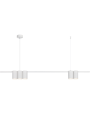 Moderna viseća svjetiljka GENESIS, 5xGU10, 1000 mm, BIJELA