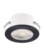 Ugradni mini LED Downlight FIN LED C Ø44mm 3W 4100K IP44 CRNI