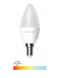 LED ŽARULJA, E14, C37, 5W, 440lm, 2700K, 200°, IP20, Panasonic