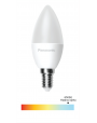 LED ŽARULJA, E14, C37, 5W, 455lm, 6500K, 200°, IP20, Panasonic